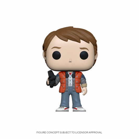 Zurück in die Zukunft POP! Vinyl Figur Marty in Puffy Vest 9 cm Image
