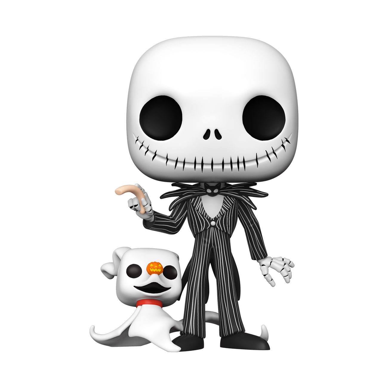 Nightmare before Christmas Super Sized POP! Disney Vinyl Figur Jack w/Zero 25 cm Image 1