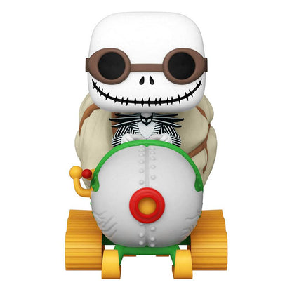 Nightmare before Christmas POP! Rides Vinyl Figur Jack w/Goggles & Snowmobile 18 cm Image 2