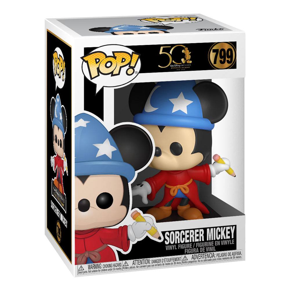 Micky Maus POP! Disney Archives Vinyl Figur Apprentice Mickey 9 cm Image 2