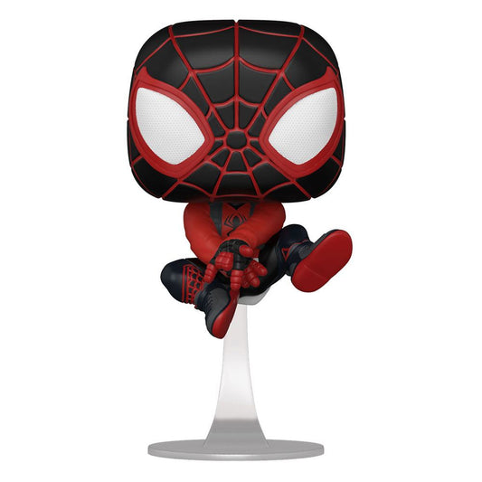 Marvel's Spider-Man POP! Games Vinyl Figur Miles Morales Bodega Suit 9 cm Image 1