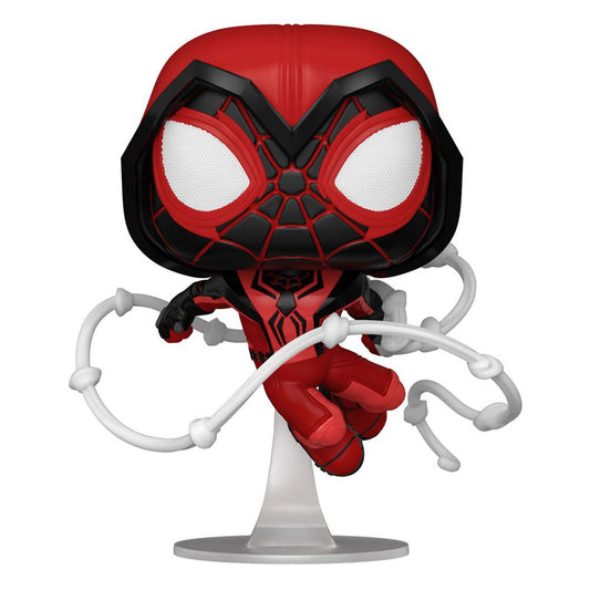 Marvel's Spider-Man POP! Games Vinyl Figur Miles Morales Red Suit 9 cm Image 1