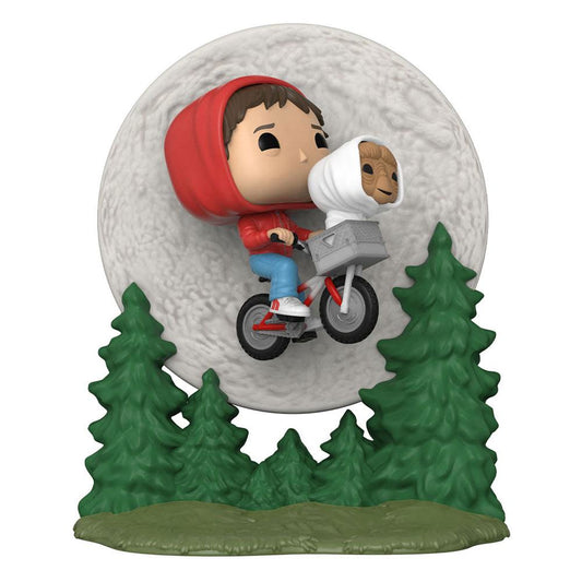 E.T. Der Außerirdische POP! Moment Vinyl Figur Elliot and ET Flying (GITD) 9 cm Image 1