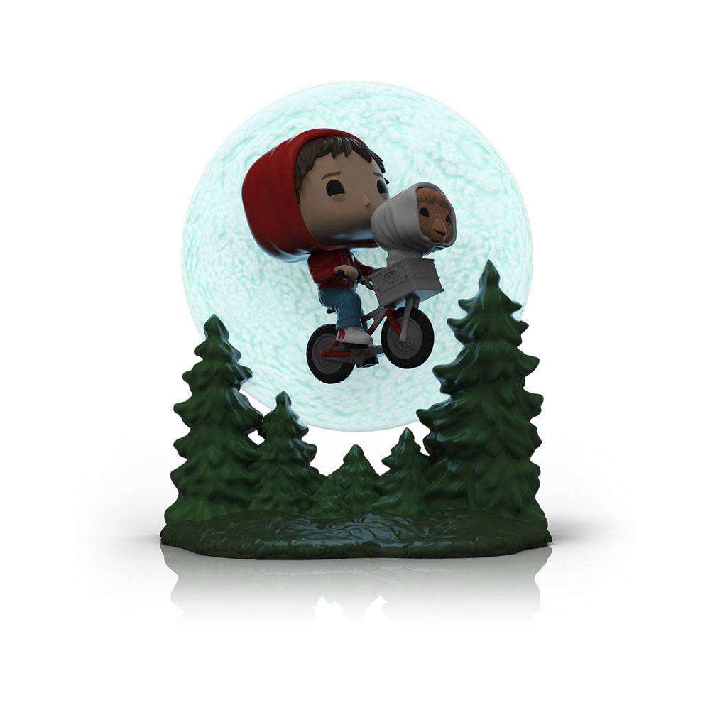 E.T. Der Außerirdische POP! Moment Vinyl Figur Elliot and ET Flying (GITD) 9 cm Image 2
