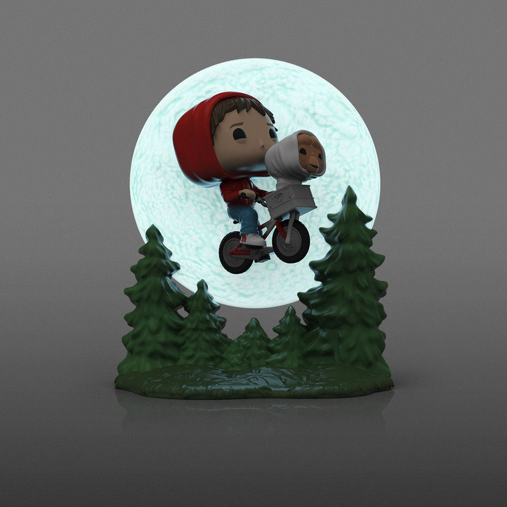 E.T. Der Außerirdische POP! Moment Vinyl Figur Elliot and ET Flying (GITD) 9 cm Image 4