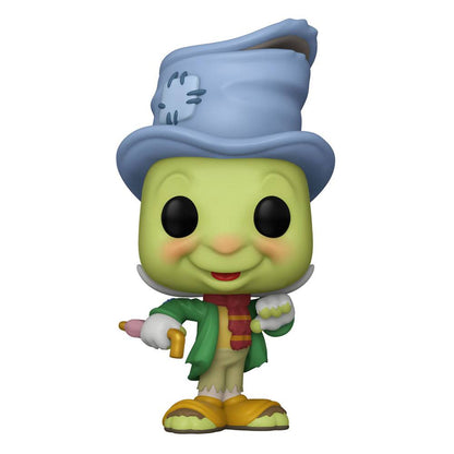 Pinocchio 80th Anniversary POP! Disney Vinyl Figur Street Jiminy 9 cm Image 1