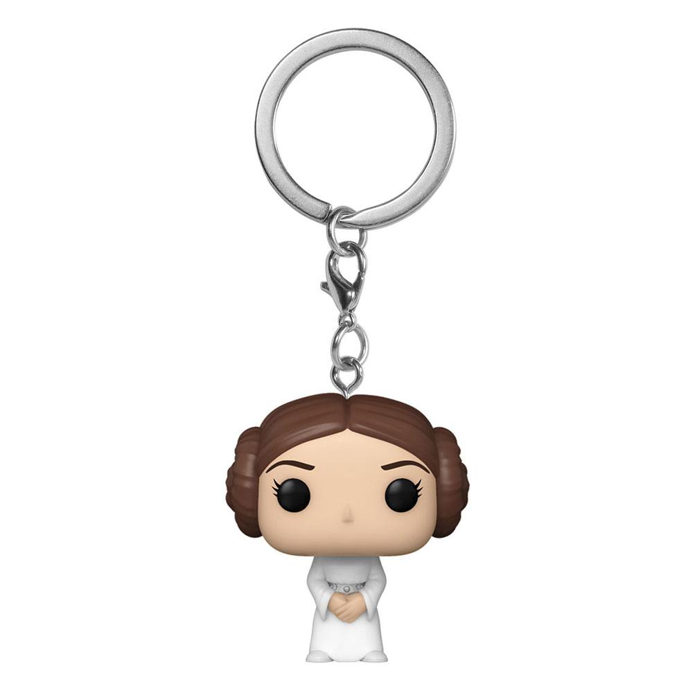 Star Wars Pocket POP! Vinyl Schlüsselanhänger 4 cm Leia Display (12) Image