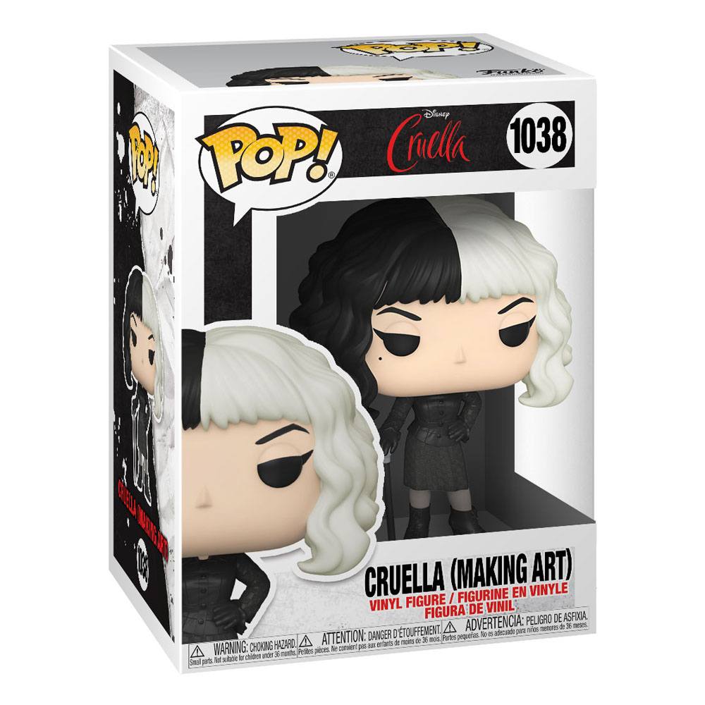 Cruella POP! Disney Vinyl Figur Cruella (Making Art) 9 cm Image 2