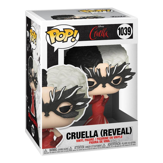 Cruella POP! Disney Vinyl Figur Cruella (Reveal) 9 cm Image 2