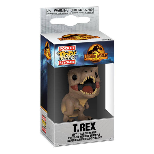 Jurassic World 3 POP! Vinyl Schlüsselanhänger 4 cm T-Rex Display (12) Image 2