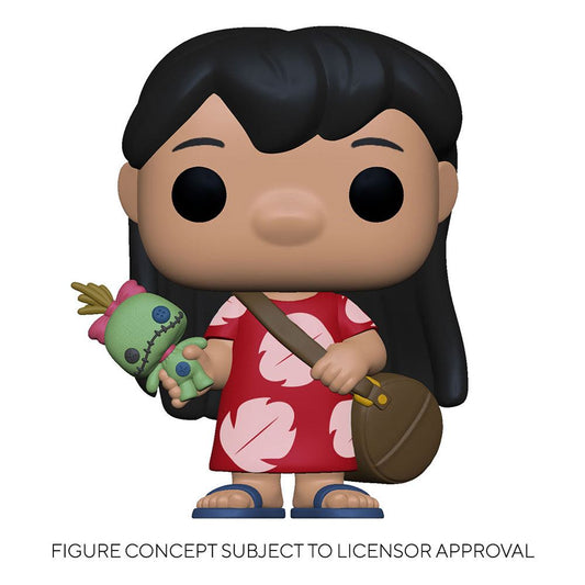 Lilo & Stitch POP! Disney Vinyl Figur Lilo w/Scrump 9 cm Image