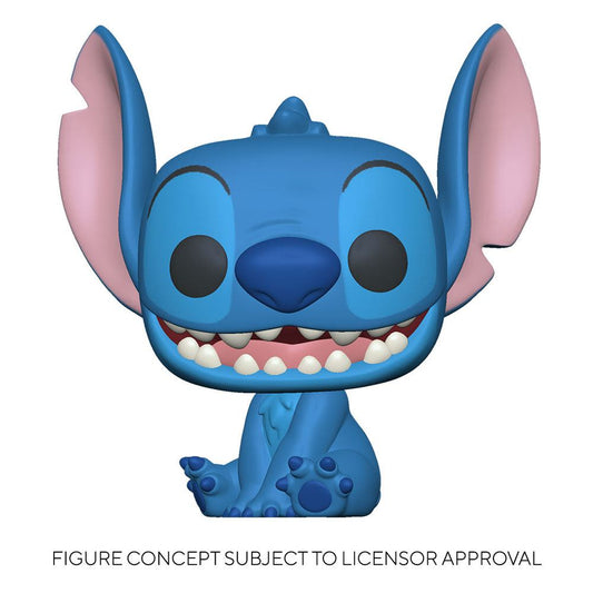 Lilo & Stitch Super Sized Jumbo POP! Games Vinyl Figur Stitch 25 cm Image