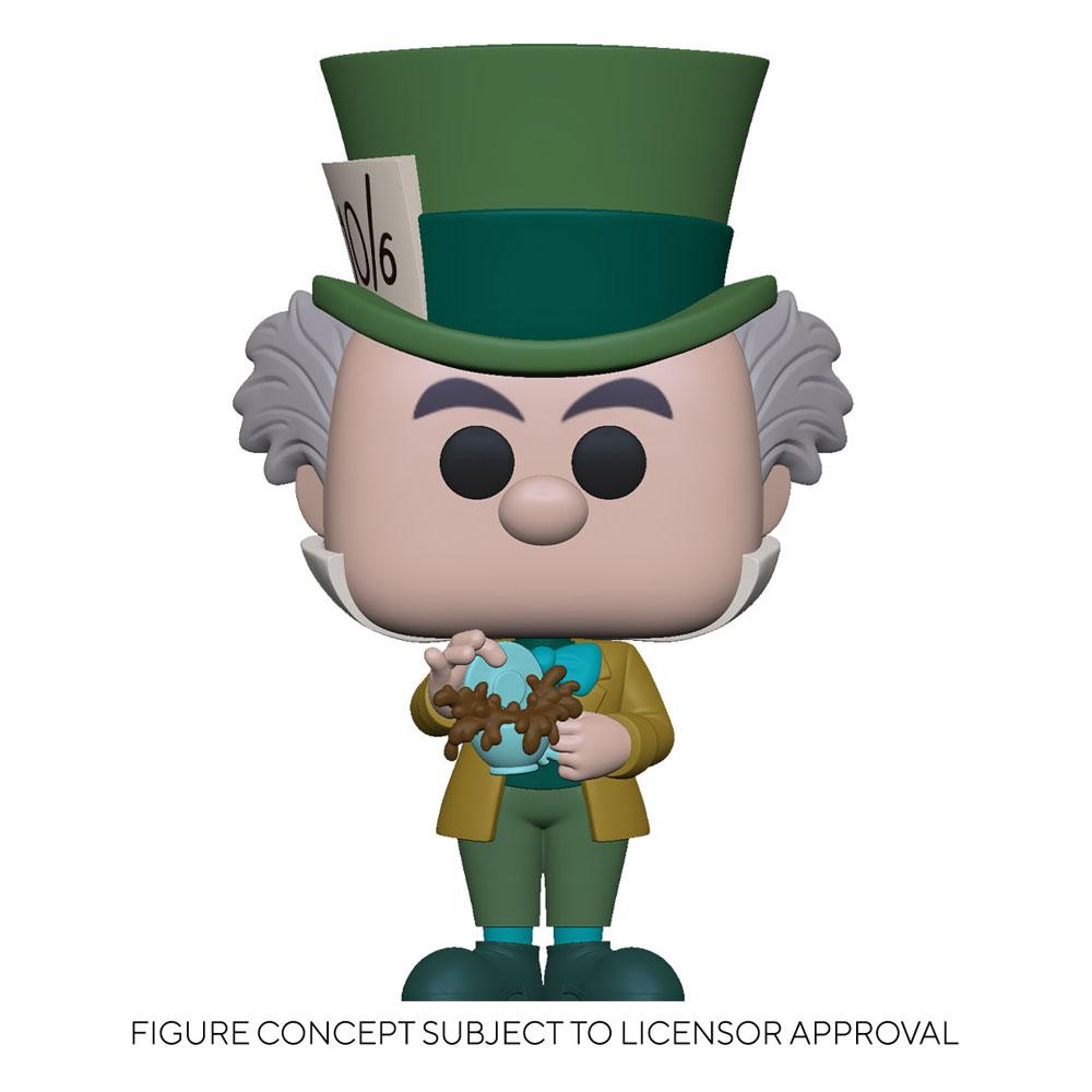 Alice im Wunderland POP! Disney Vinyl Figur Mad Hatter 9 cm Image