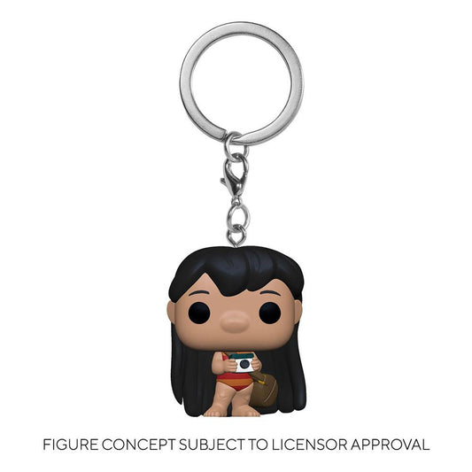 Lilo & Stitch Pocket POP! Vinyl Schlüsselanhänger 4 cm Lilo w/ Camera Display (12) Image