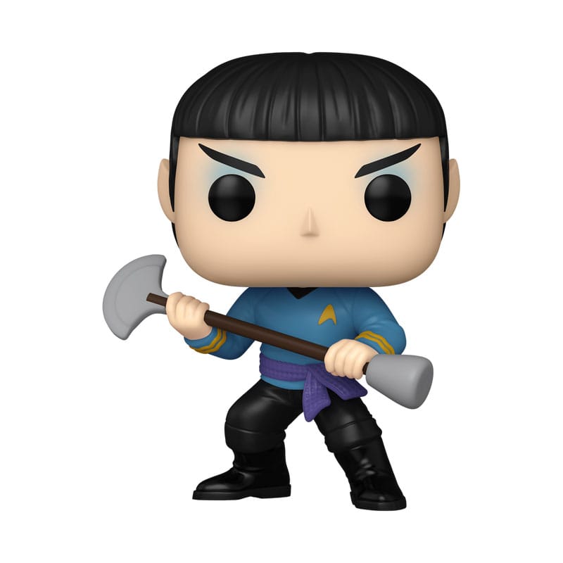 Star Trek POP!&Buddy TV Vinyl Figur Spock w/WPN 9 cm Image 1