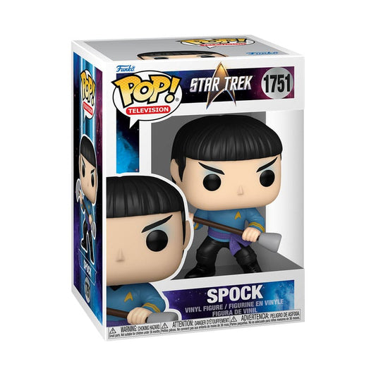 Star Trek POP!&Buddy TV Vinyl Figur Spock w/WPN 9 cm Image 2