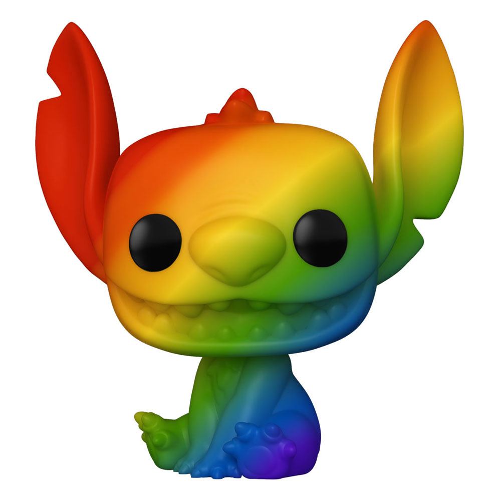 Lilo & Stitch POP! Pride Vinyl Figur Stitch (RNBW) 9 cm Image 1