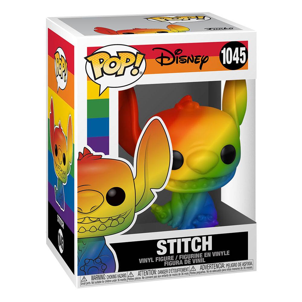 Lilo & Stitch POP! Pride Vinyl Figur Stitch (RNBW) 9 cm Image 2
