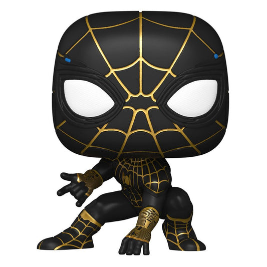 Spider-Man: No Way Home POP! Vinyl Figur Spider-Man (Black & Gold Suit) 9 cm Image 1