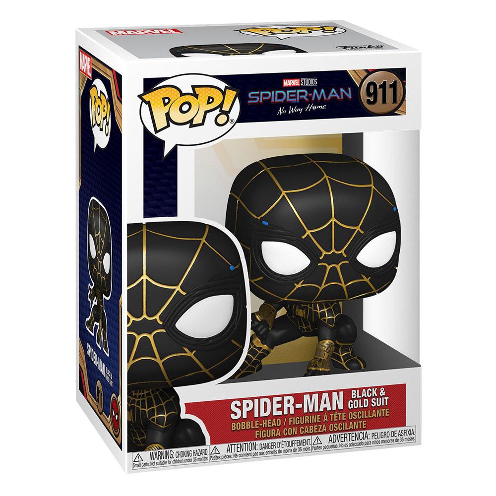 Spider-Man: No Way Home POP! Vinyl Figur Spider-Man (Black & Gold Suit) 9 cm Image 2