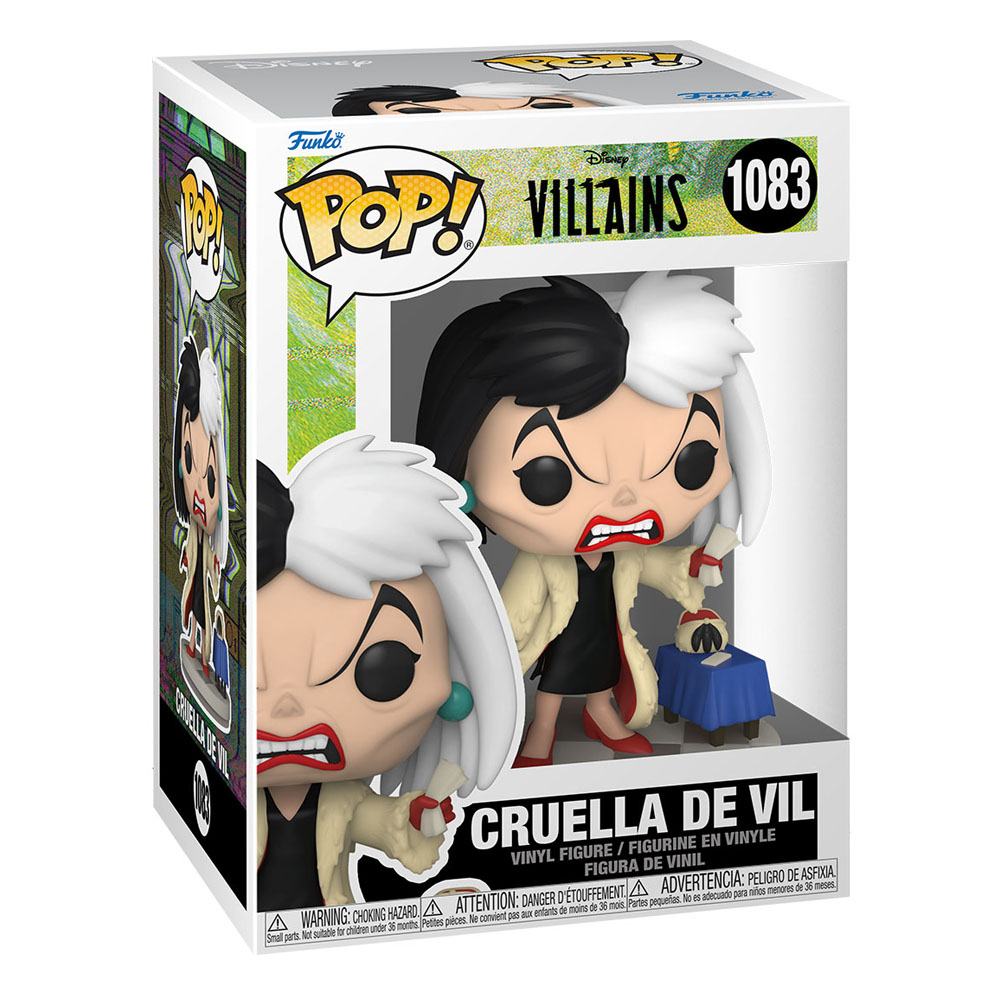 Disney: Villains POP! Disney Vinyl Figur Cruella de Vil 9 cm Image 2