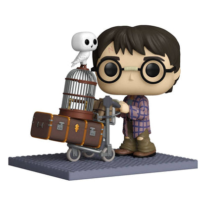 Harry Potter POP! Deluxe Vinyl Figur Harry Pushing Trolley 9 cm Image 1