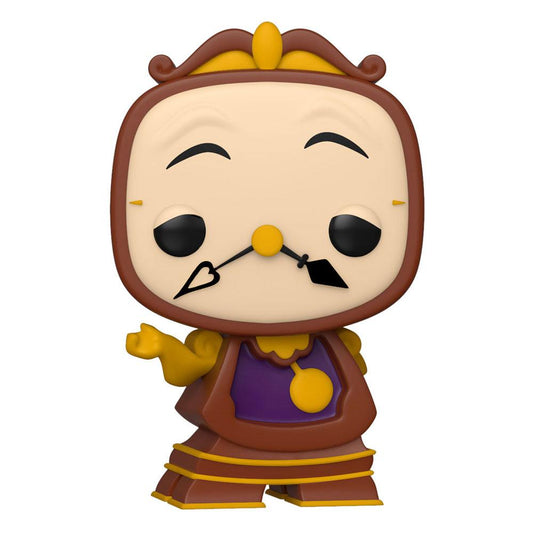 Die Schöne und das Biest POP! Movies Vinyl Figur Cogsworth 9 cm Image 1