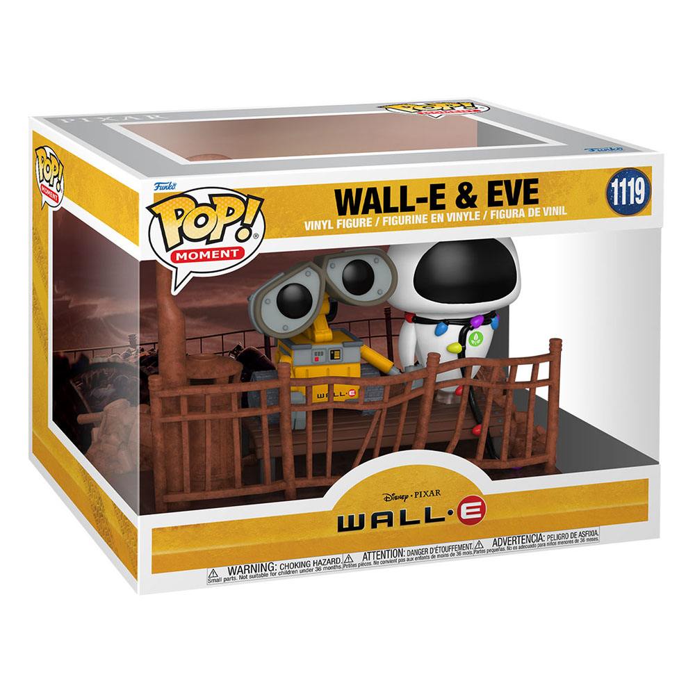 Wall-E POP Moment! Vinyl Figuren 2er-Pack Wall-E & Eve 9 cm Image 2