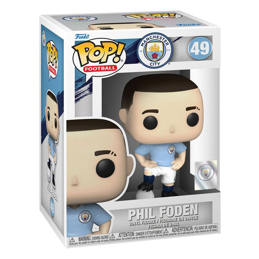Manchester City F.C. POP! Football Vinyl Figur Phil Foden 9 cm Image 2