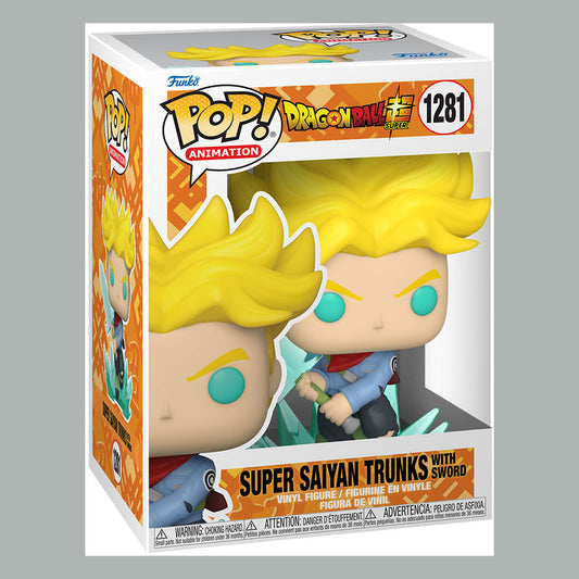 Dragon Ball Super POP! Animation Vinyl Figur SS Trunks w/ Sword 9 cm Image 2
