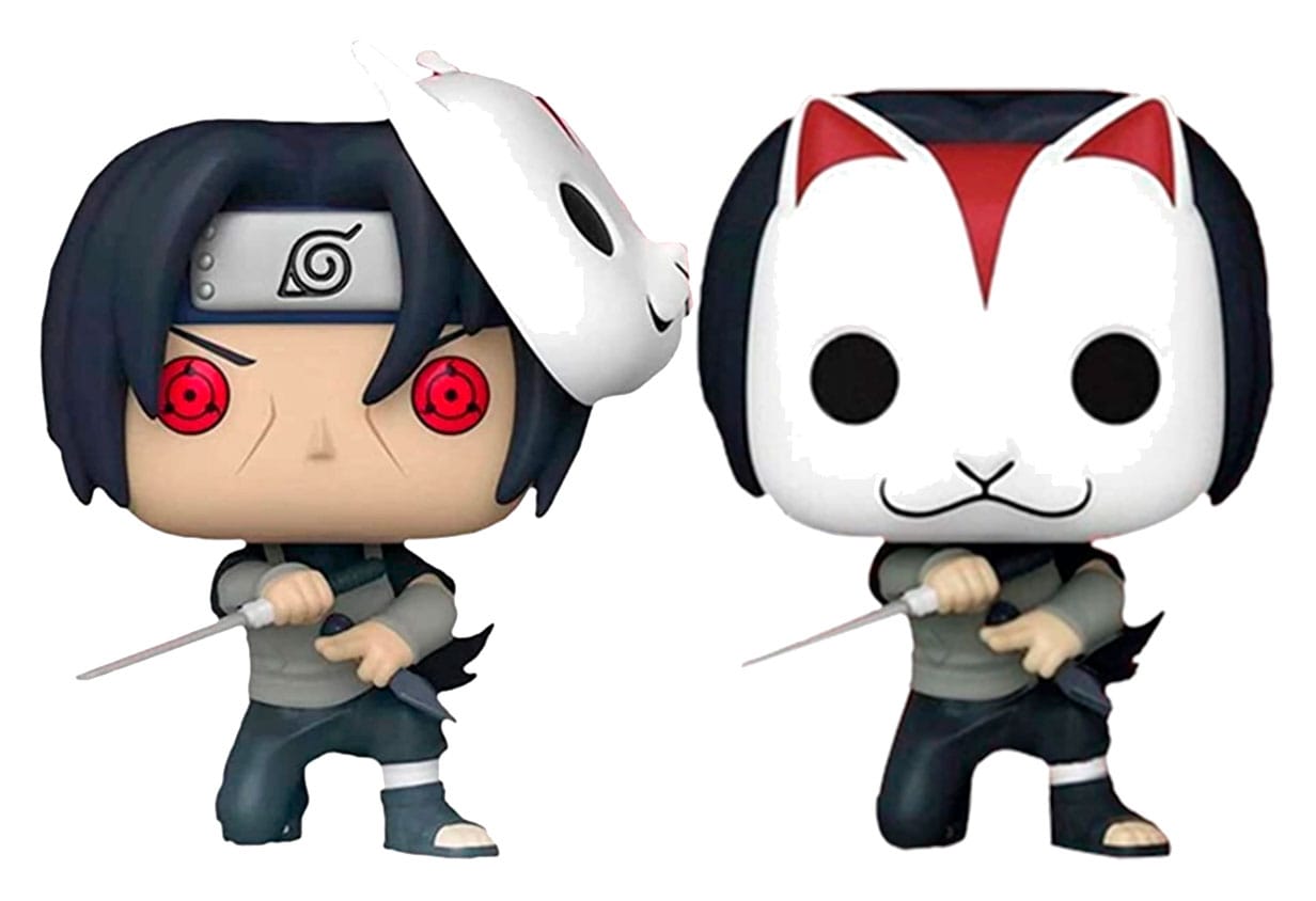 Naruto POP! Animation Vinyl Figur Anbu Itachi w/Chase 9 cm Sortiment (6) Image