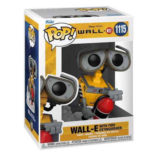 Wall-E POP! Movies Vinyl Figur Wall-E w/Fire Extinguisher 9 cm Image 2