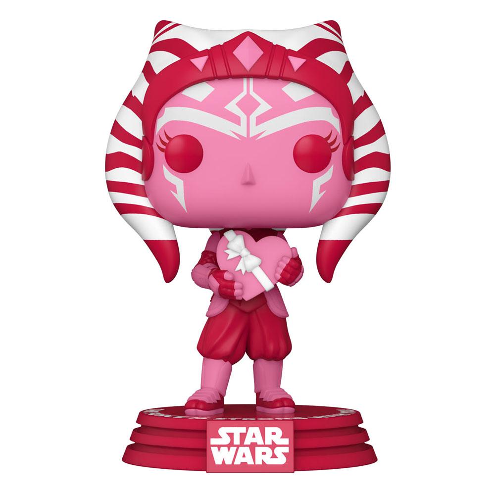Star Wars Valentines POP! Star Wars Vinyl Figur Ahsoka 9 cm Image 1