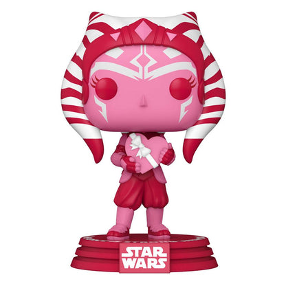 Star Wars Valentines POP! Star Wars Vinyl Figur Ahsoka 9 cm Image 1