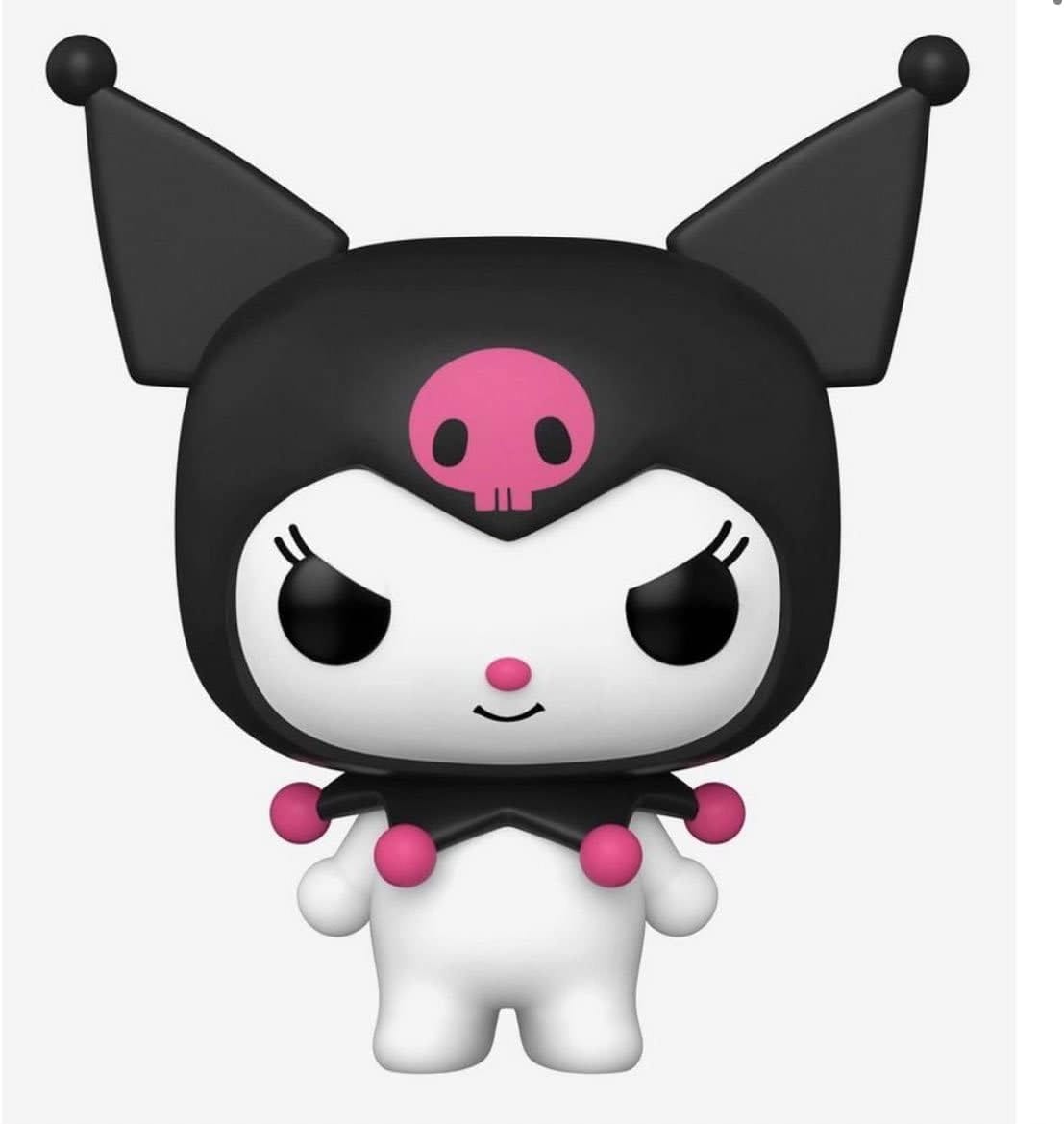 Sanrio POP! Animation Vinyl Figur Hooded Kuromi 9 cm Image