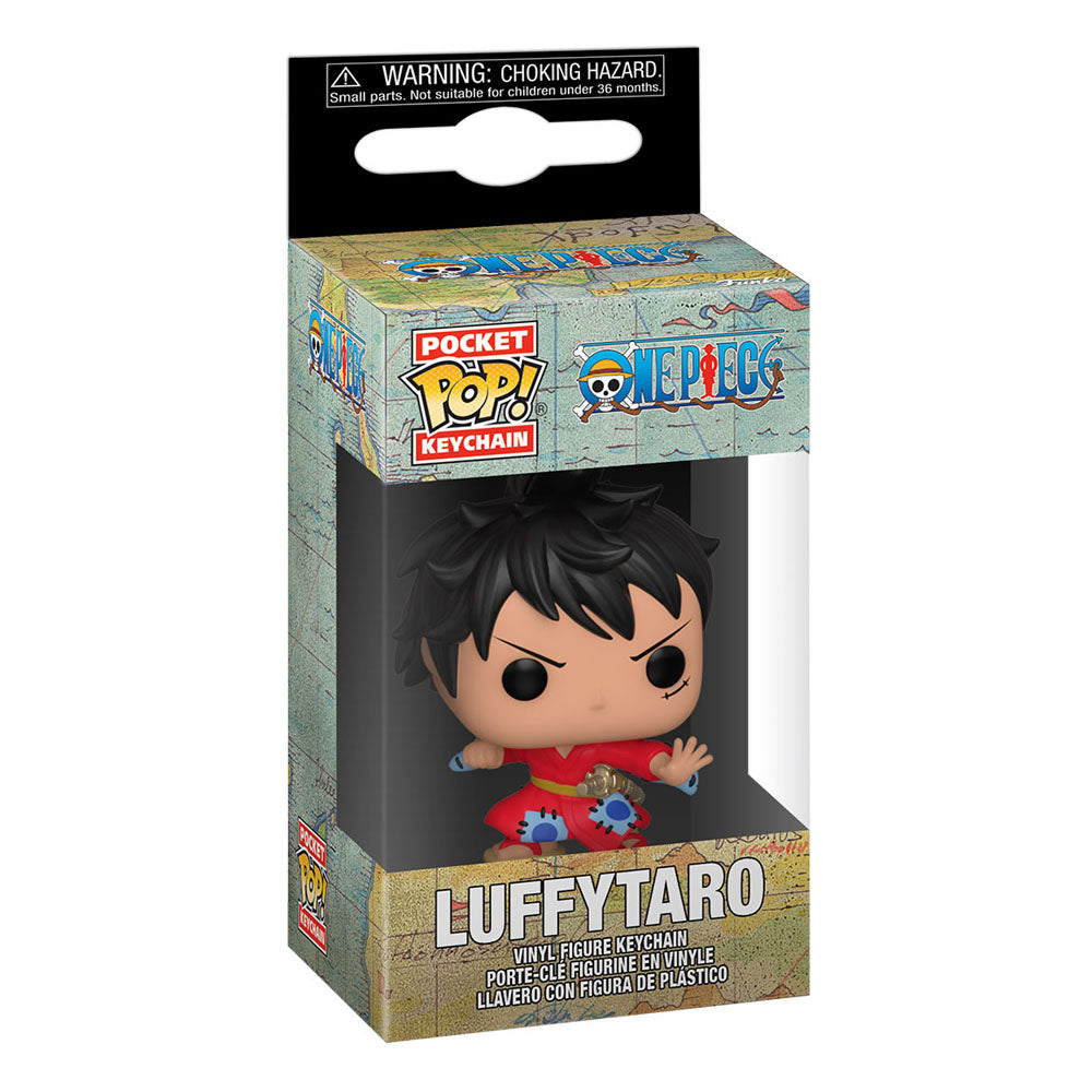 One Piece POP! Vinyl Schlüsselanhänger 4 cm Luffy in Kimono Display (12) Image 2