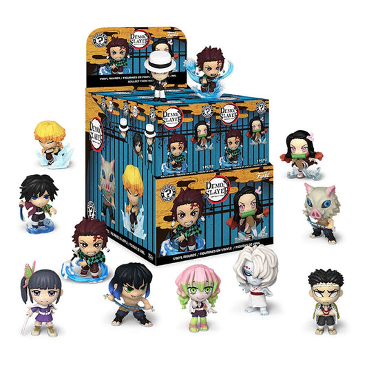 Demon Slayer Mystery Minis Vinyl Minifiguren 6 cm Display (12) Image 1