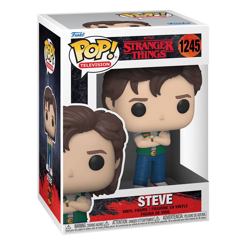 Stranger Things POP! TV Vinyl Figur Steve 9 cm Image 2