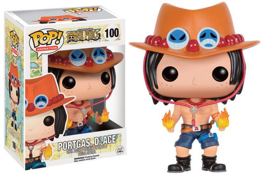 One Piece POP! Animation Vinyl Figur Portgas D. Ace 9 cm Image