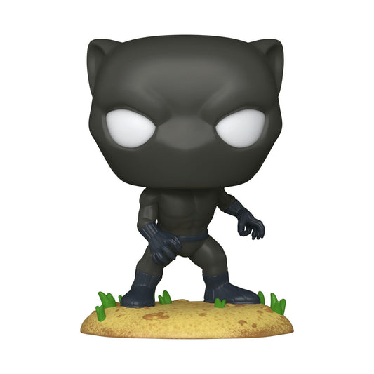 Marvel POP! Comic Cover Vinyl Figur Black Panther 9 cm Image 1