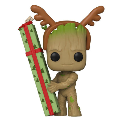 Guardians of the Galaxy Holiday Special POP! Heroes Vinyl Figur Groot 9 cm Image 1
