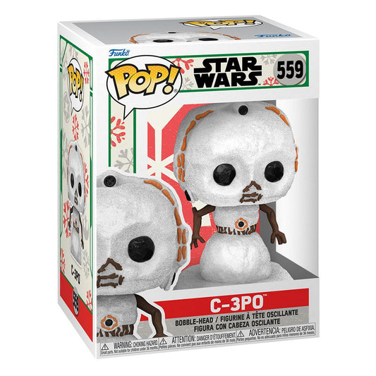 Star Wars Holiday 2022 POP! Heroes Vinyl Figur C-3PO 9 cm Image 2
