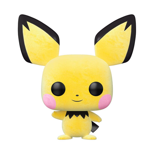 Pokemon POP! Games Vinyl Figur Flocked Pichu *Exclusive Version* 9 cm Image 1