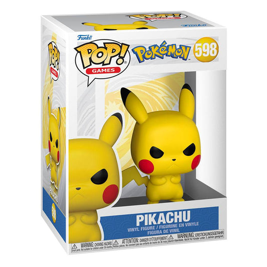Pokemon POP! Games Vinyl Figur Grumpy Pikachu (EMEA) 9 cm Image 2