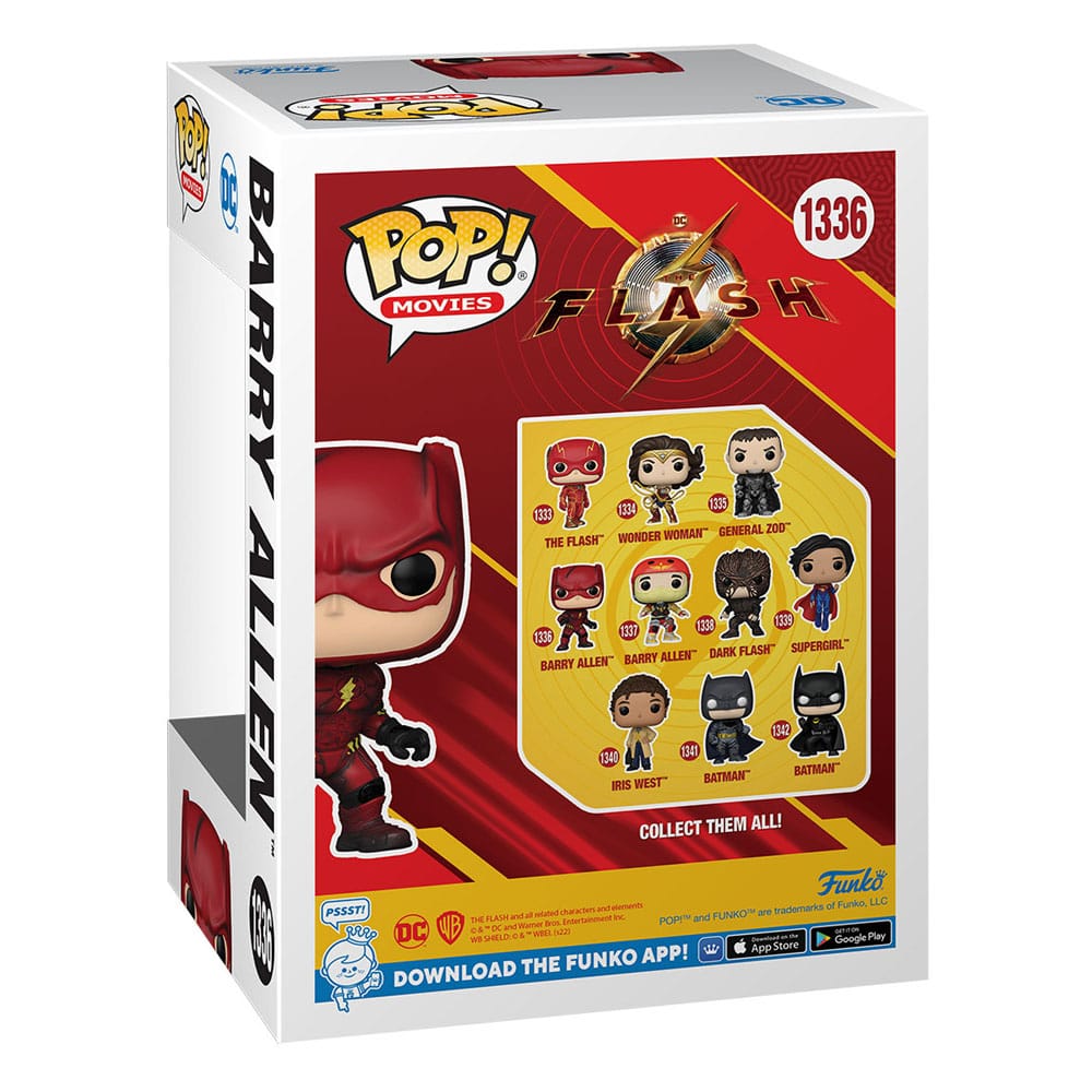 The Flash POP! Movies Vinyl Figur Barry Allen 9 cm Image 3