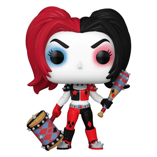 DC Comics: Harley Quinn Takeover POP! Heroes Vinyl Figur Harley with Weapons 9 cm Image 1