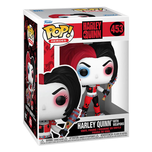 DC Comics: Harley Quinn Takeover POP! Heroes Vinyl Figur Harley with Weapons 9 cm Image 2