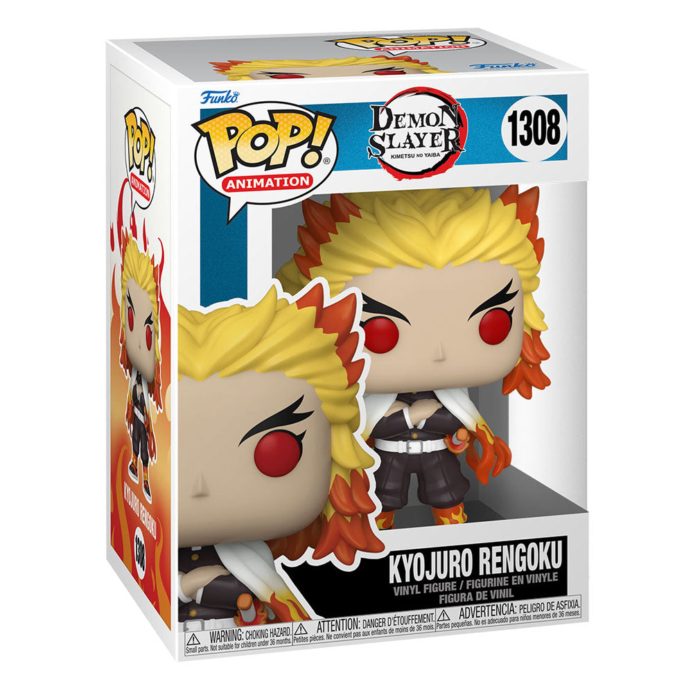Demon Slayer POP! Animation Vinyl Figur Rengoku 9 cm Image 2