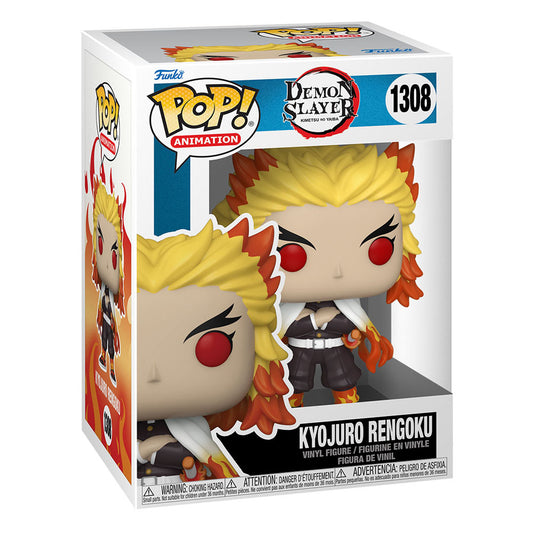 Demon Slayer POP! Animation Vinyl Figur Rengoku 9 cm Image 2
