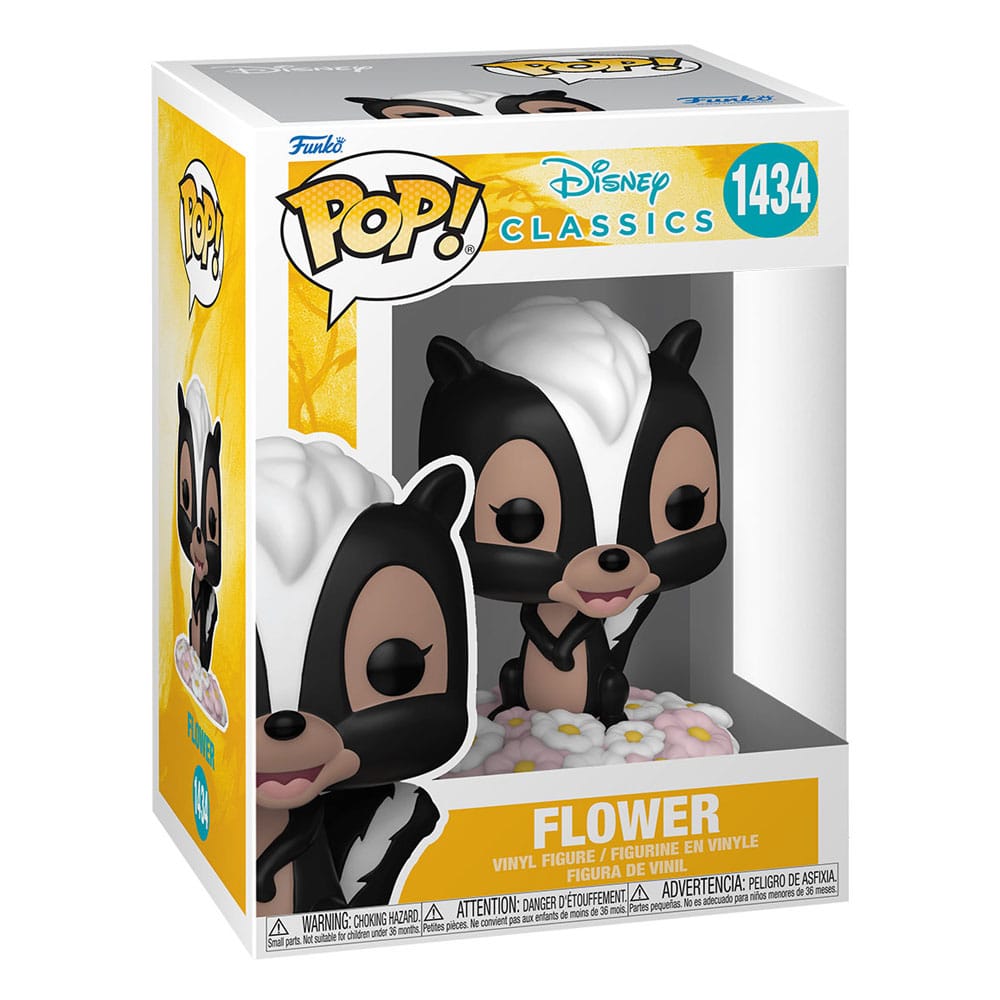 Bambi 80th Anniversary POP! Disney Vinyl Figur Flower 9 cm Image 3
